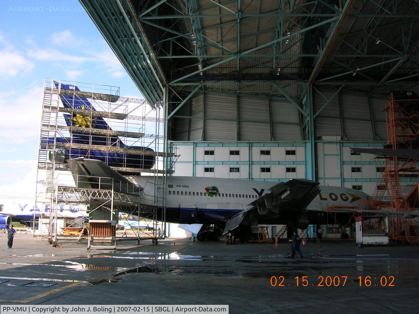 PP-VMU, 1980 McDonnell Douglas DC-10-30F C/N 47842, DC-10-30F in check, VEM Hangar, Rio de Janeiro
