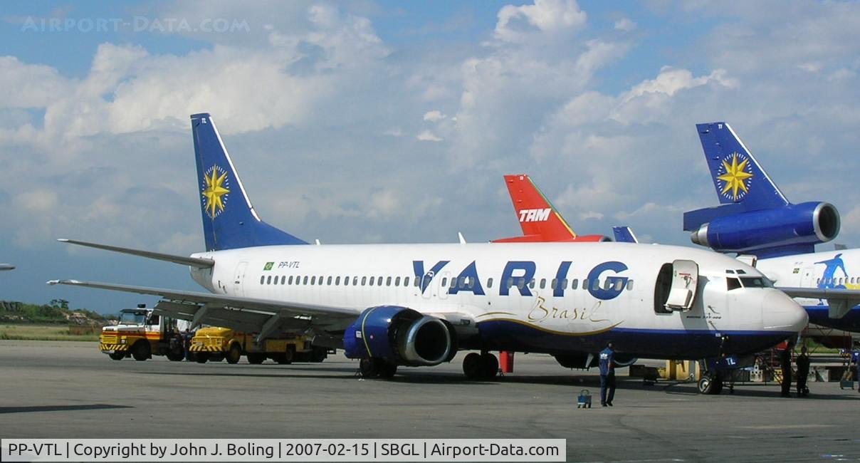 PP-VTL, 1991 Boeing 737-4S3 C/N 25116, Boeing 737-400 at VEM ramp, Rio de Janeiro