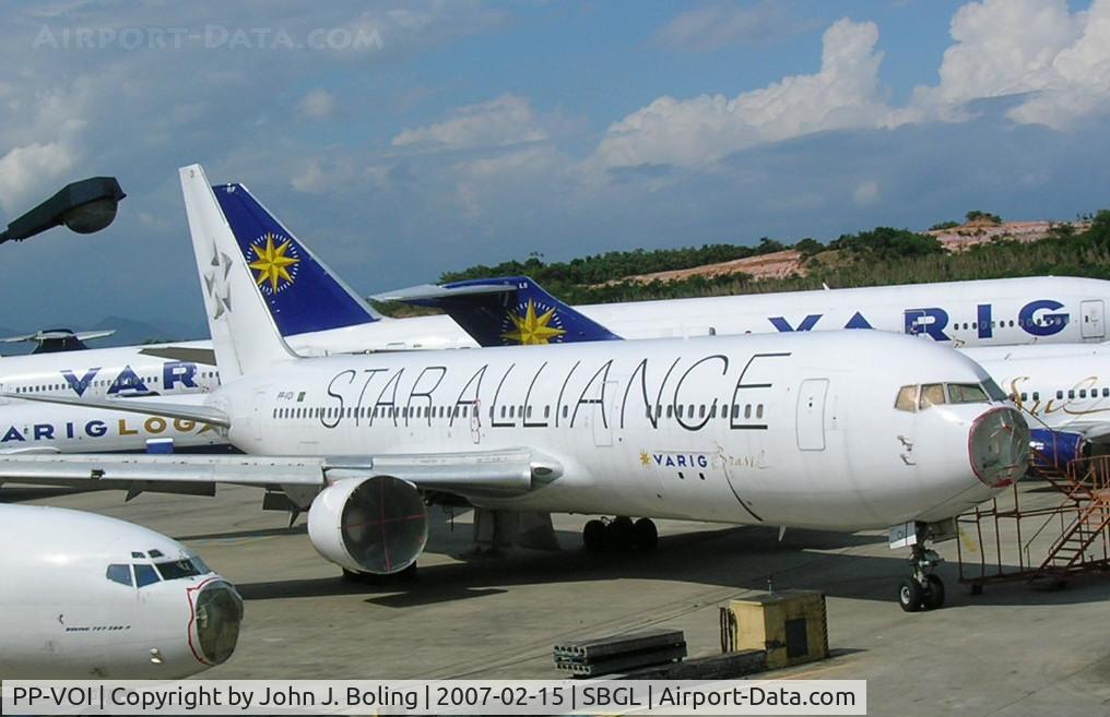 PP-VOI, 1989 Boeing 767-341 C/N 24752, Boeing 767-300 needing maintenance, Rio de Janeiro