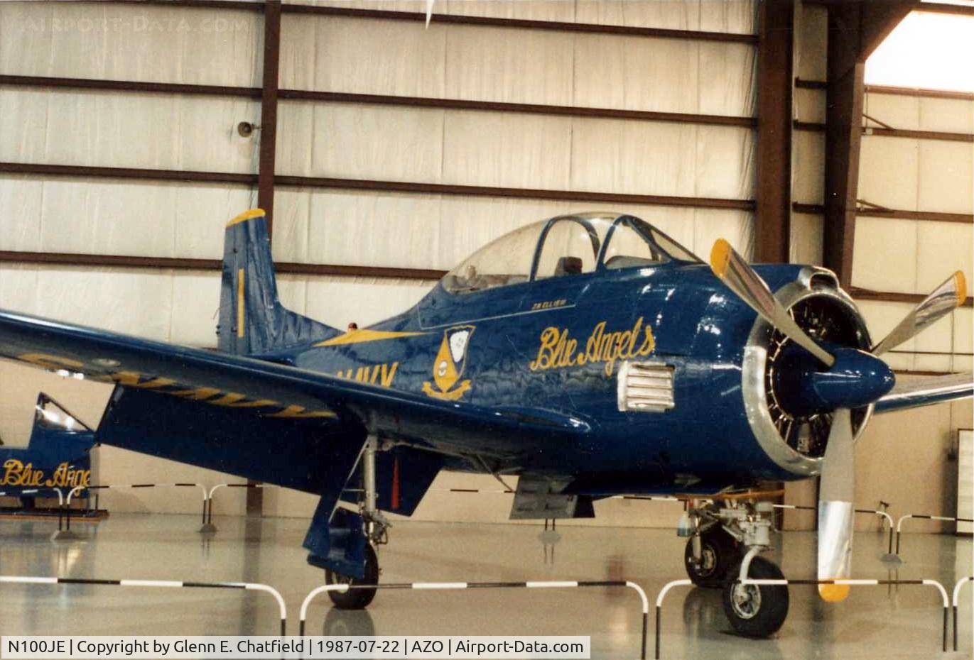 N100JE, 1961 North American NA-260 (T-28) Nomad C/N 51-7700N, At the Kalamazoo Air Zoo