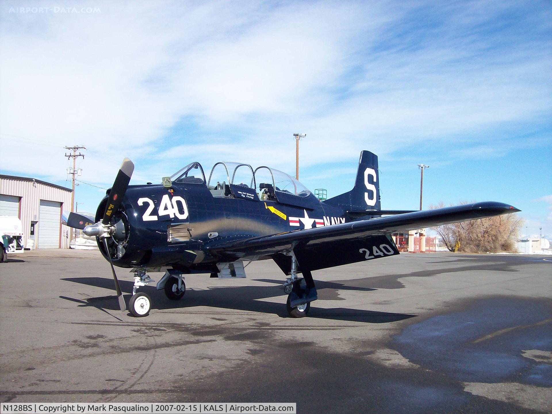 N128BS, 1955 North American T-28B Trojan C/N 200-311 (138240), North American T-28B