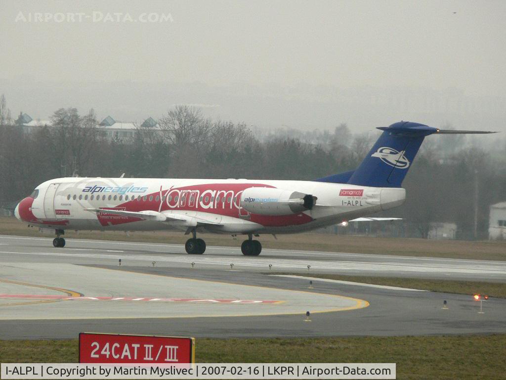 I-ALPL, 1988 Fokker 100 (F-28-0100) C/N 11250, Fokker 100