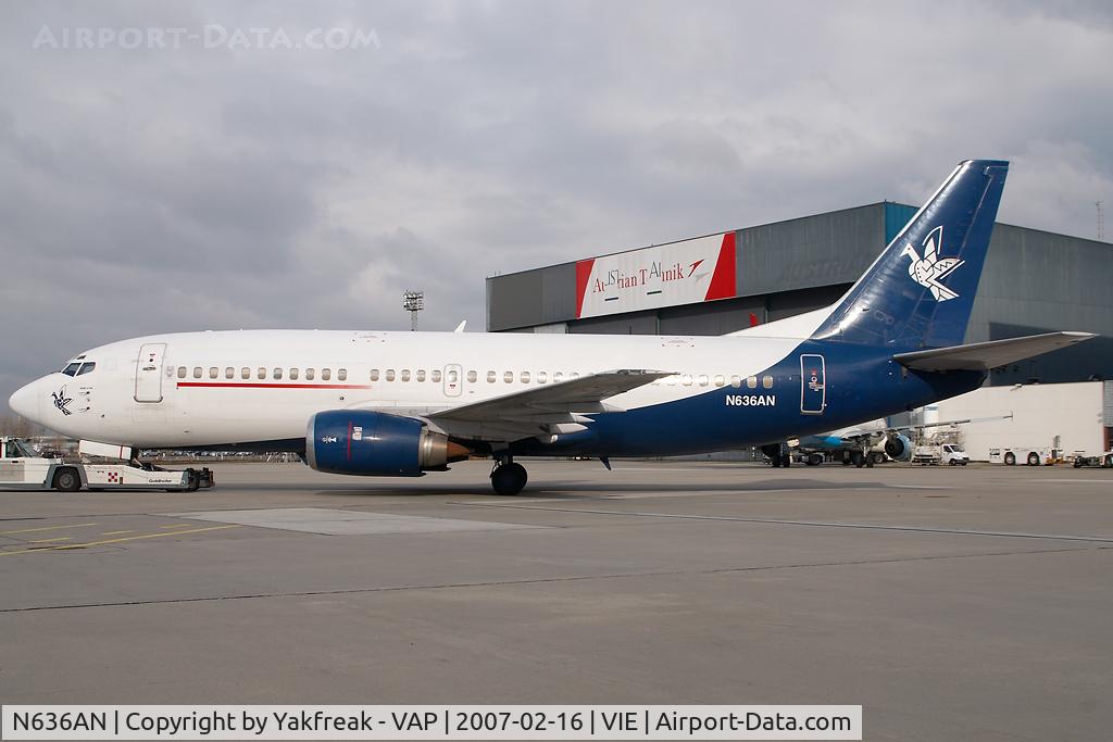 N636AN, 1987 Boeing 737-33A C/N 23636, ex Slovak Airlines Boeing 737-300