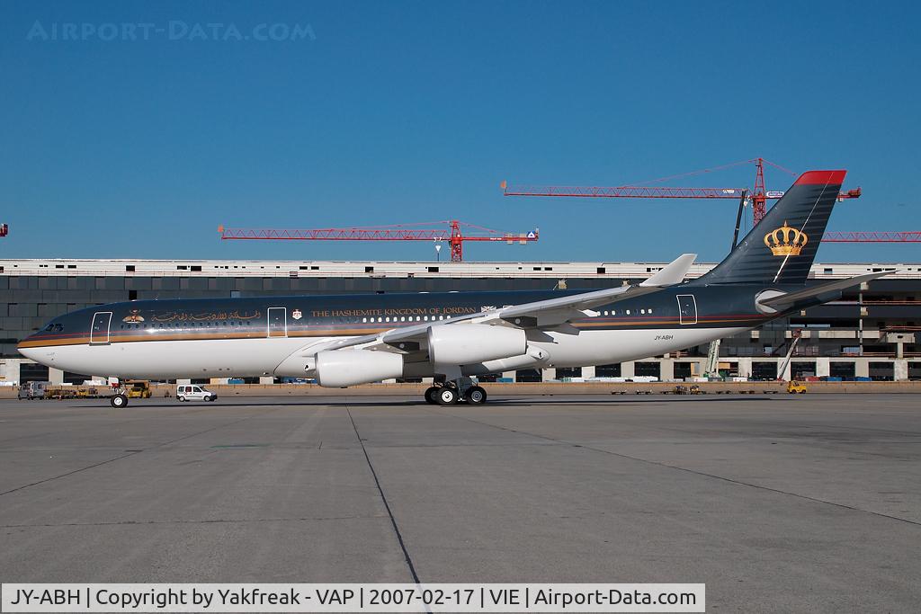 JY-ABH, 1993 Airbus A340-211 C/N 009, Jordan Government Airbus 340-200