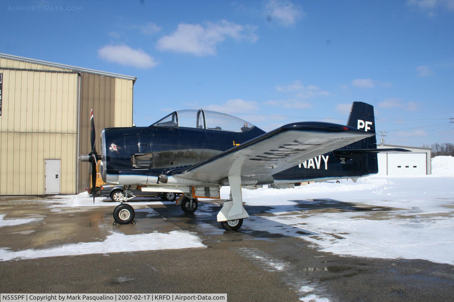 N555PF, 1954 North American T-28B Trojan C/N 200-336 (138265), North American T-28B