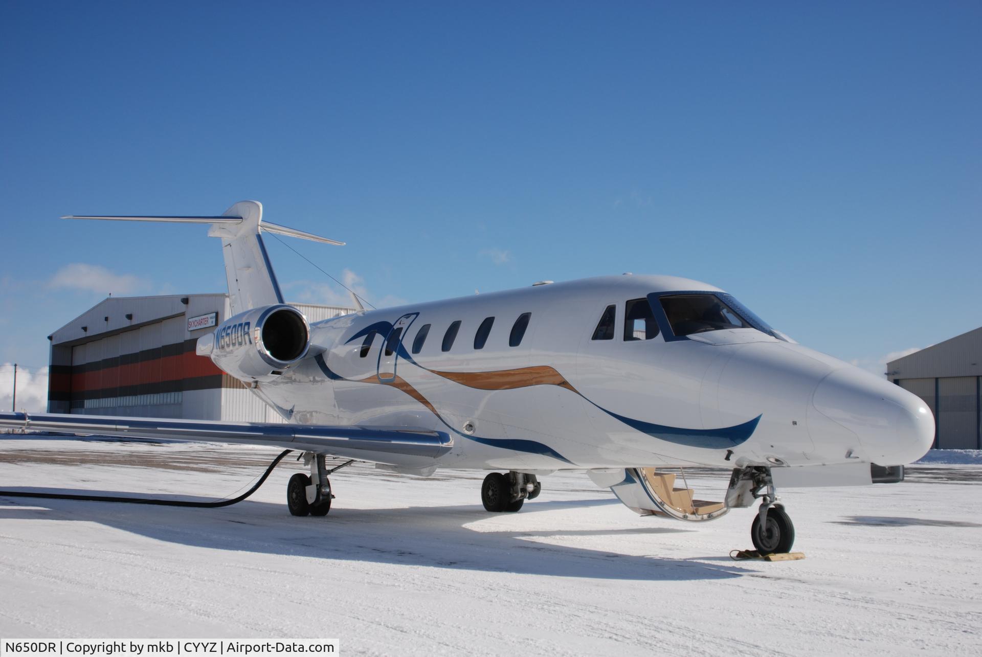N650DR, 1990 Cessna 650 Citation III C/N 650-0181, DR in Toronto