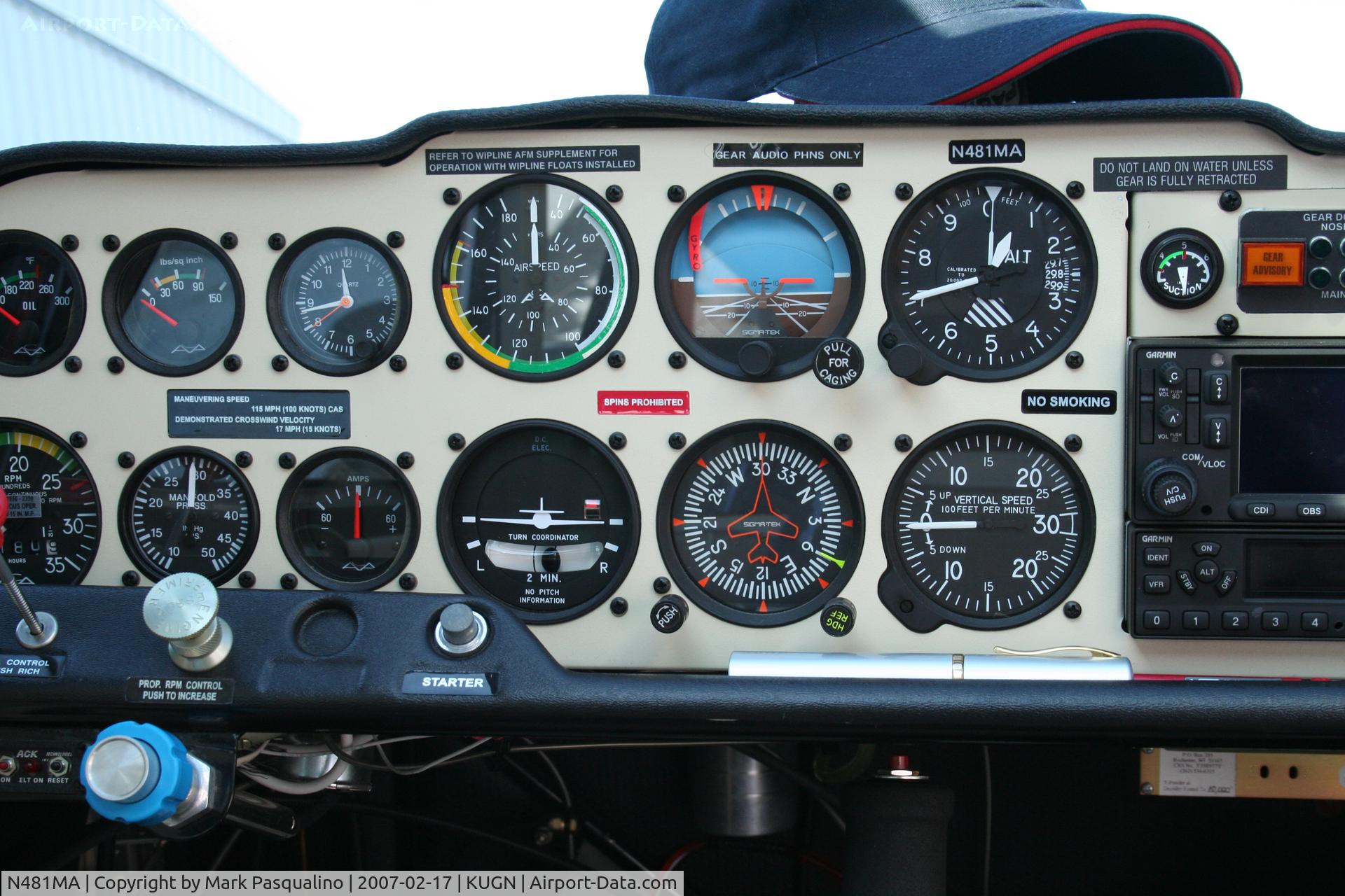 N481MA, 2003 American Champion 8GCBC Scout C/N 441-2003, American General 8GCBC