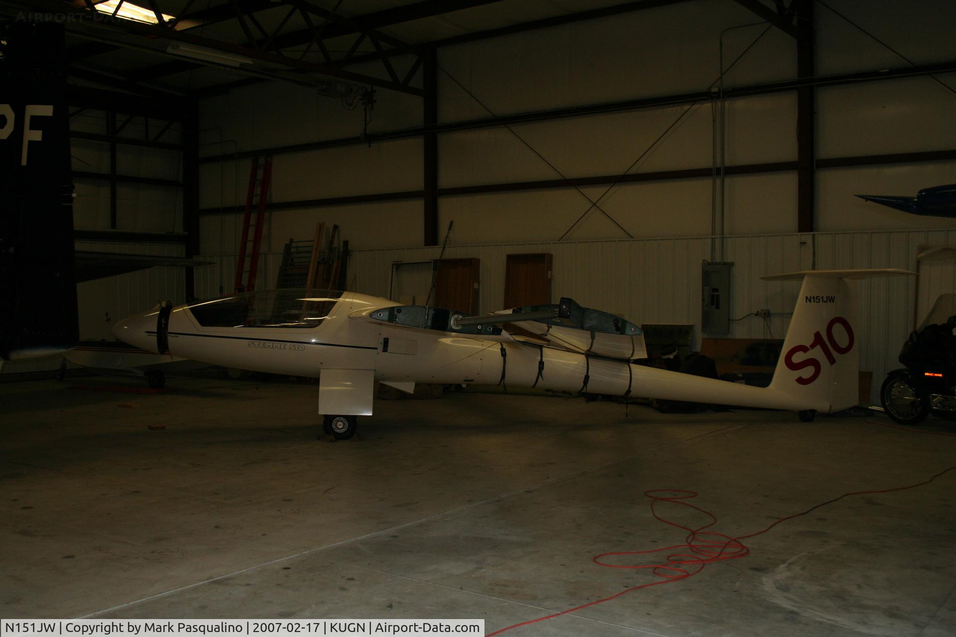 N151JW, 1994 Stemme S-10V C/N 14-008, Stemme S10-V