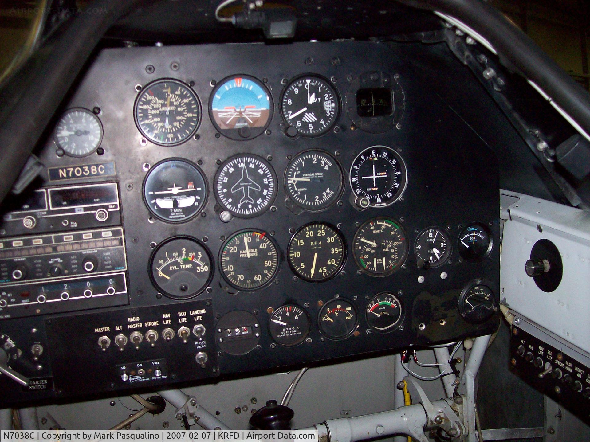 N7038C, 1957 North American SNJ-4 Texan C/N 88-12932, North American SNJ-4