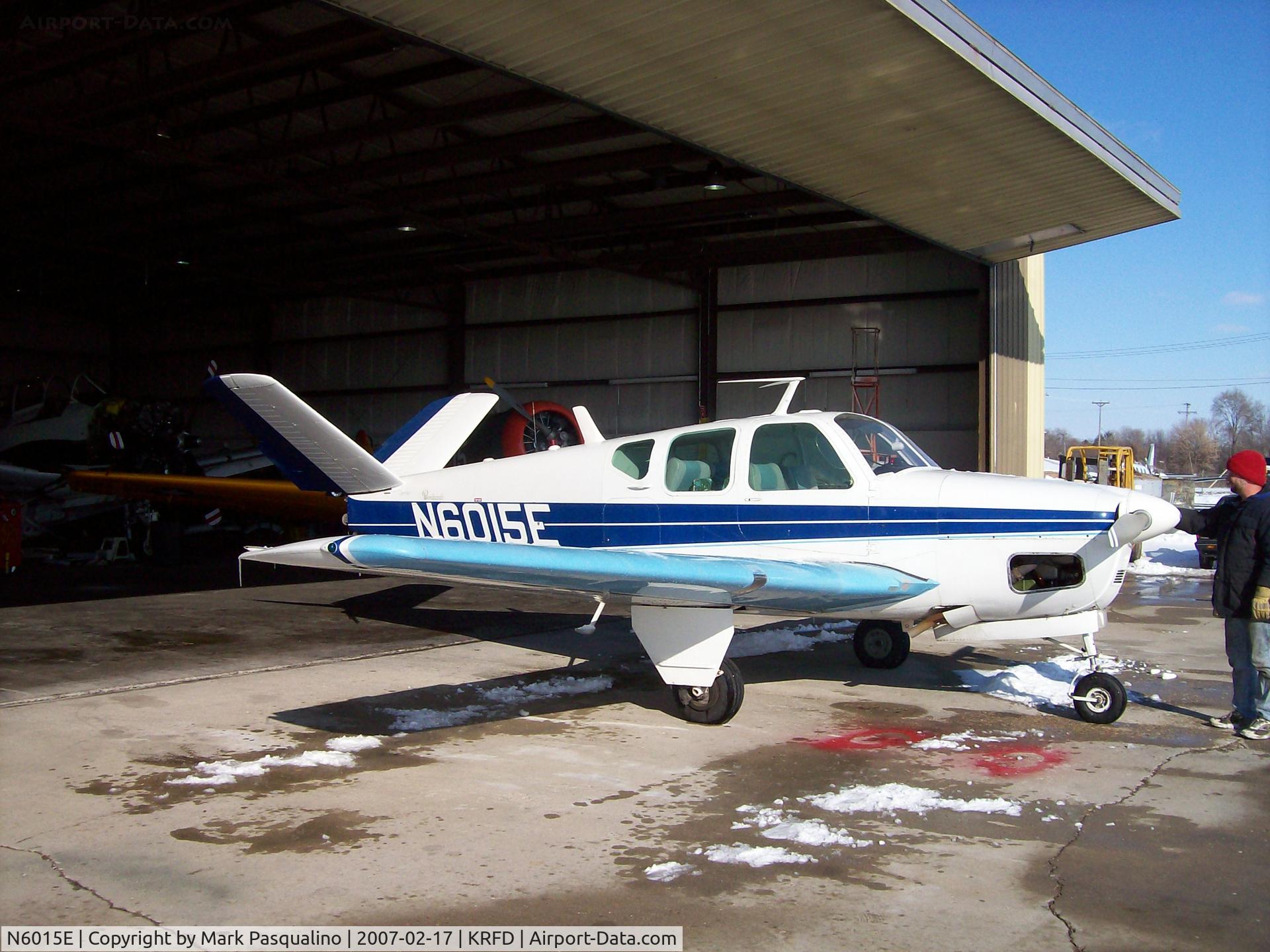 N6015E, 1959 Beech K35 Bonanza C/N D-5941, Beech K35