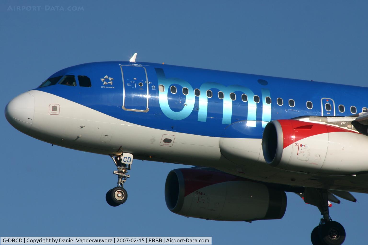G-DBCD, 2005 Airbus A319-131 C/N 2389, arrival of flight BD145 from LHR - rwy 25L