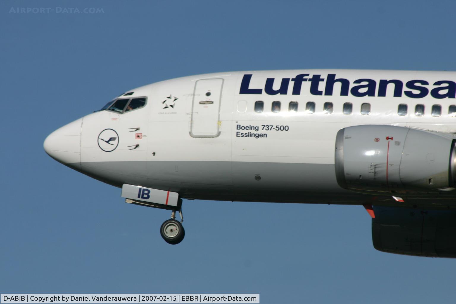 D-ABIB, 1990 Boeing 737-530 C/N 24816, flight LH4604