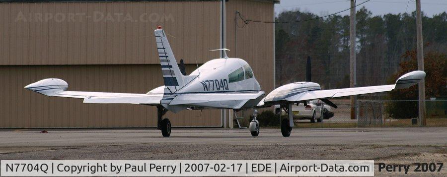 N7704Q, 1970 Cessna T310Q C/N T310Q0204, Local twin resting with some others