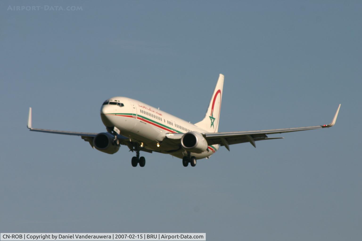 CN-ROB, 2005 Boeing 737-8B6 C/N 33060, arrival of flight AT838 from Casablanca