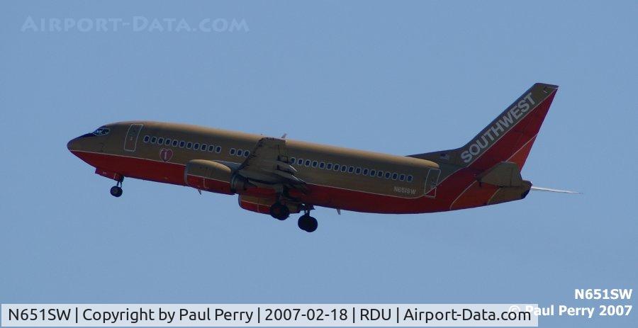 N651SW, 1997 Boeing 737-3H4 C/N 27721, Southwest staying busy as always