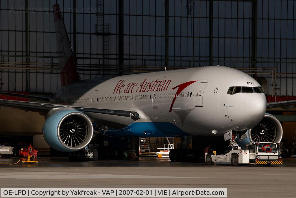 OE-LPD, 2006 Boeing 777-2Z9/ER C/N 35960, Austrian Airlines Boeing 777-200