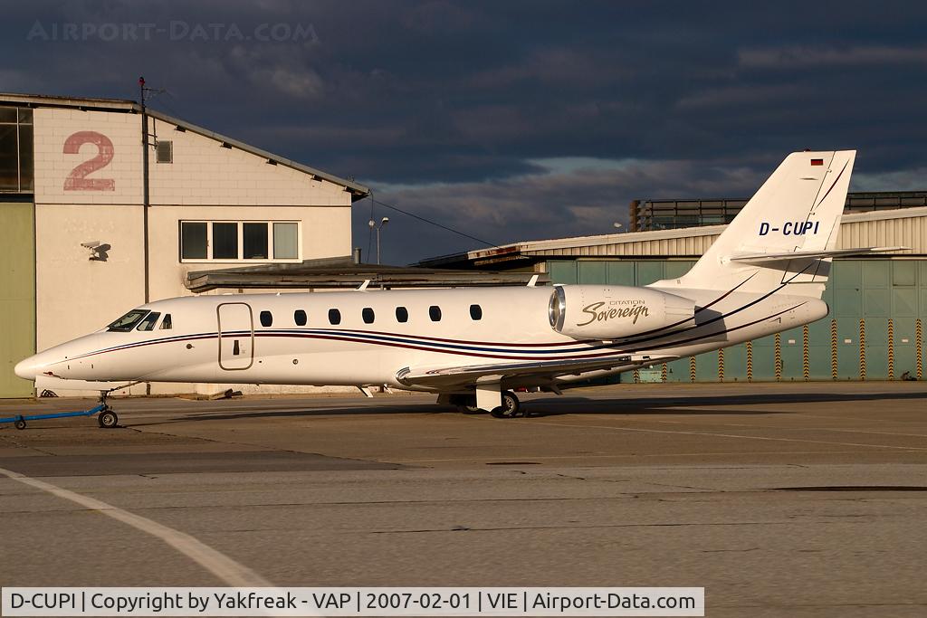 D-CUPI, 2006 Cessna 680 Citation Sovereign C/N 680-0066, Cessna 680 Suvereign
