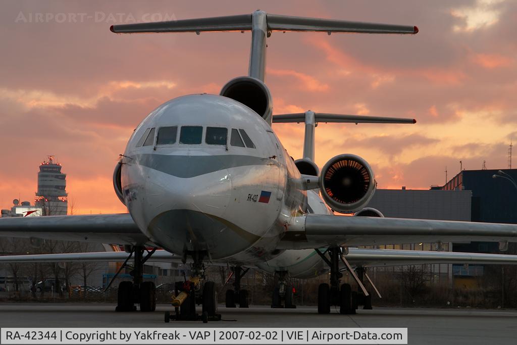 RA-42344, 1987 Yakovlev Yak-42D C/N 4520422708295, Yak Service Yakovlev 42