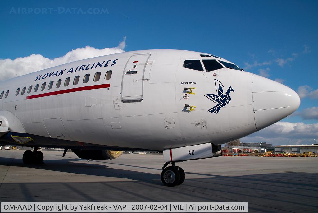 OM-AAD, 1987 Boeing 737-33A C/N 23636, Slovak Airlines Boeing 737-300