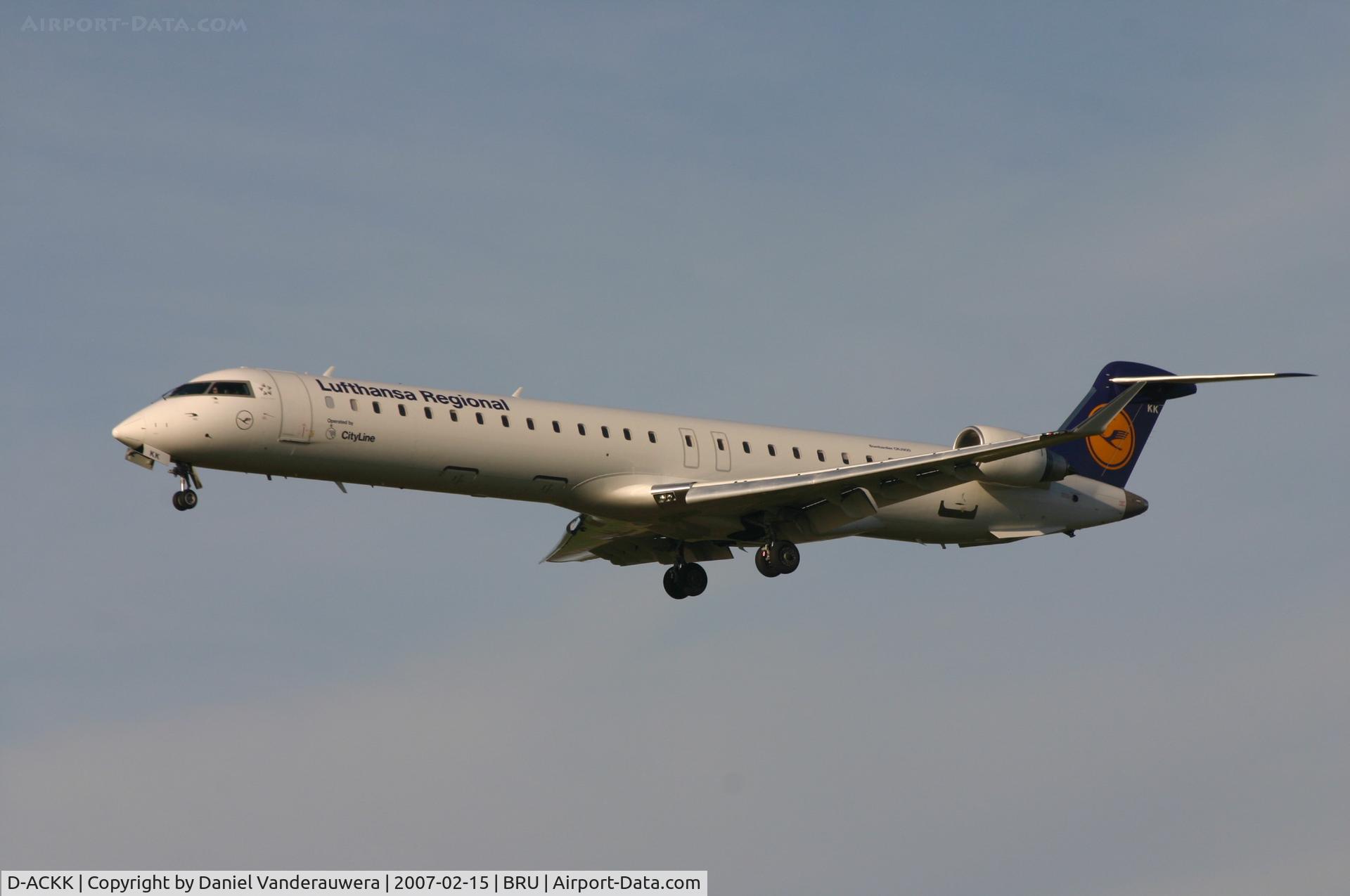 D-ACKK, 2006 Bombardier CRJ-900LR (CL-600-2D24) C/N 15094, arrival of flight LH4608 from MUC