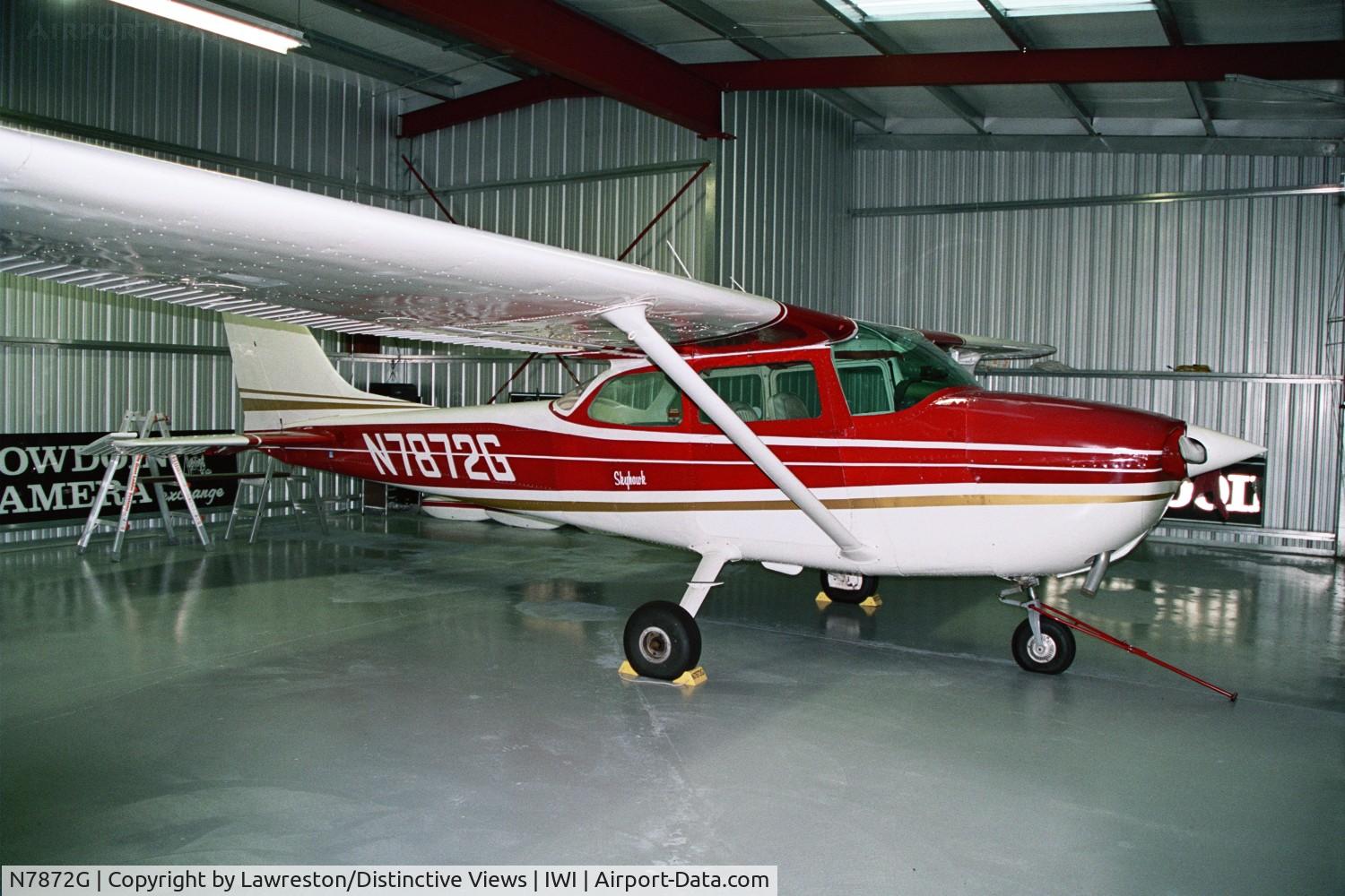 N7872G, 1970 Cessna 172L C/N 17259572, In my hangar at Wiscasset Airport(Maine)