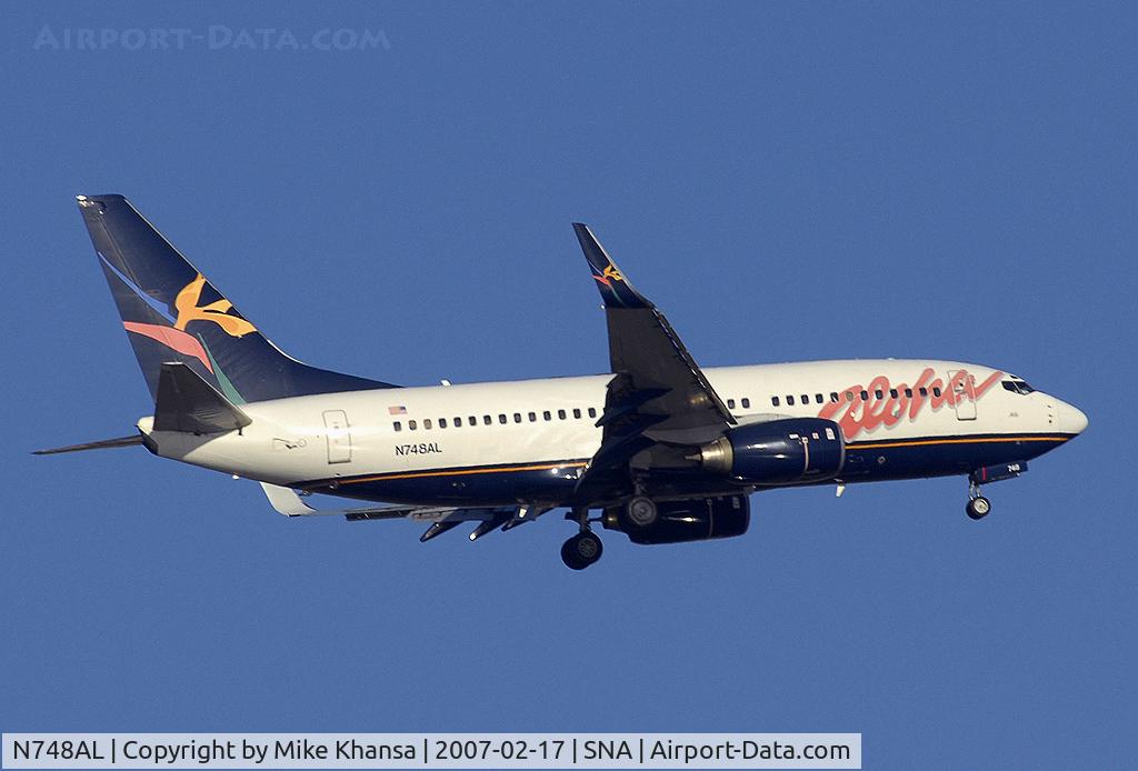 N748AL, 1999 Boeing 737-76N C/N 30050, Aloha B737-76N