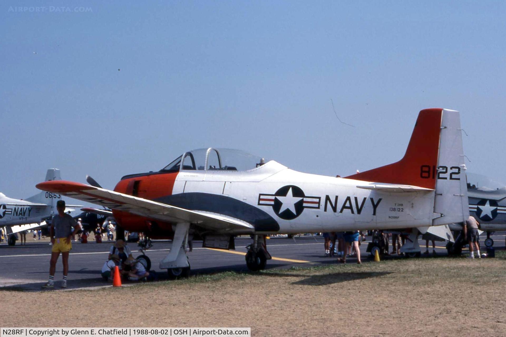 N28RF, 1954 North American T-28B Trojan C/N 200-193, At the EAA Fly In