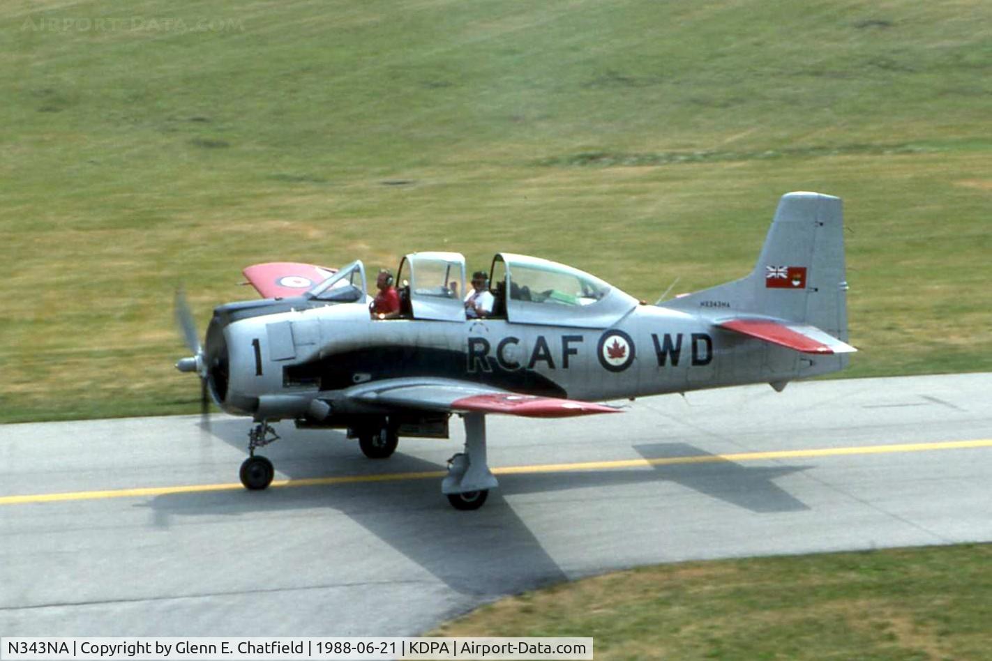 N343NA, 1955 North American T-28B Trojan C/N 200-414, ex-N343NA