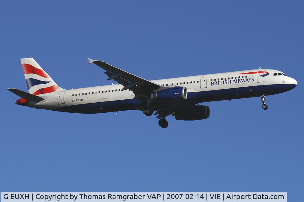 G-EUXH, 2004 Airbus A321-231 C/N 2363, British Airways Airbus A321