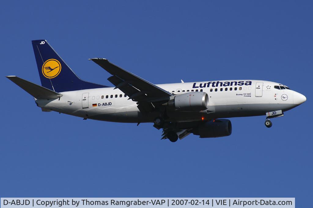 D-ABJD, 1991 Boeing 737-530 C/N 25309, Lufthansa Boeing 737-500
