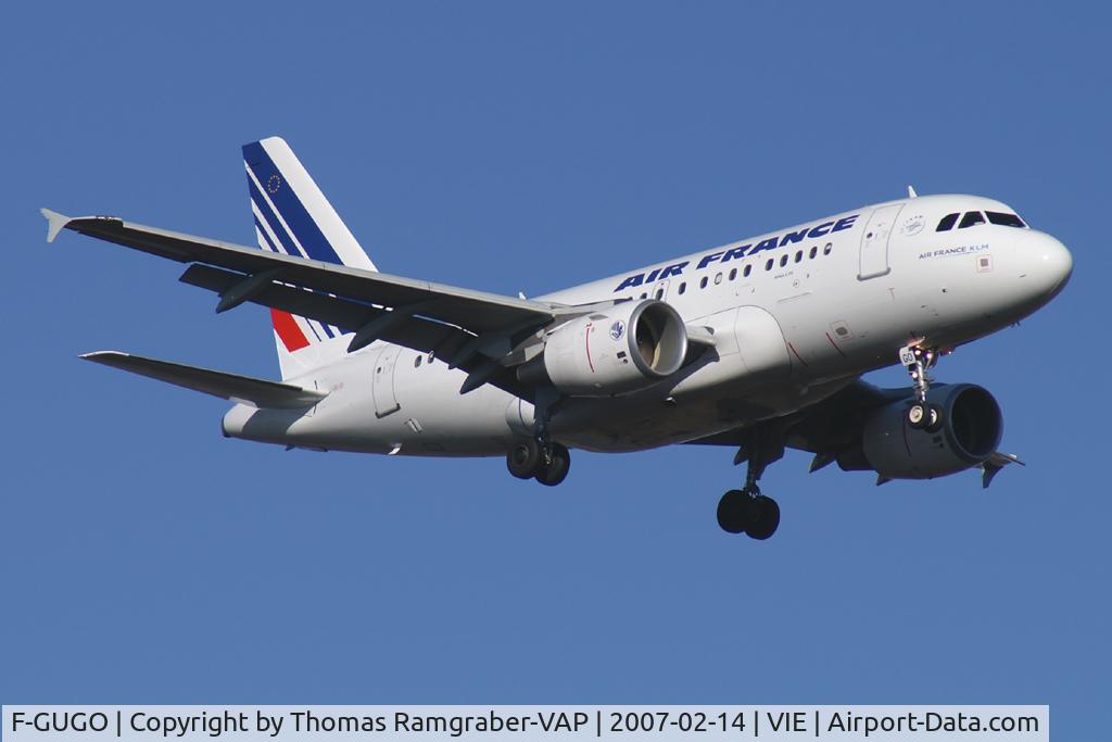 F-GUGO, 2006 Airbus A318-111 C/N 2951, Air France Airbus A318