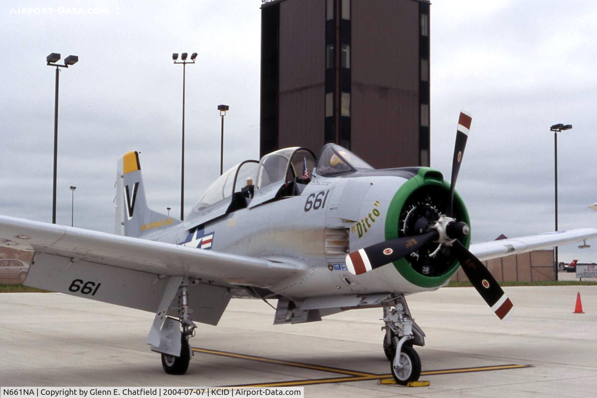 N661NA, 1957 North American T-28C Trojan Trojan C/N 226-238 (140661), Just passing through