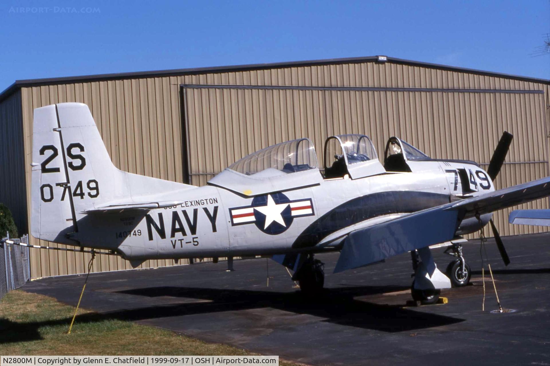 N2800M, North American T-28C Trojan C/N 252-9 (146246), Discovered while visiting the EAA museum