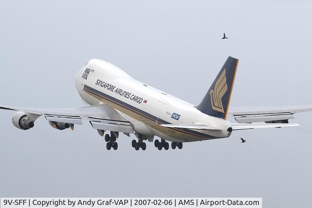 9V-SFF, 1997 Boeing 747-412F/SCD C/N 28026, Singapore Airlines Cargo 747-400F