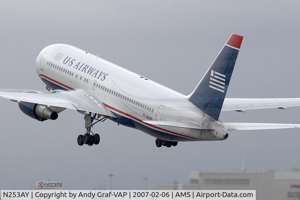 N253AY, 1990 Boeing 767-2B7 C/N 24894, US Airways 767-200