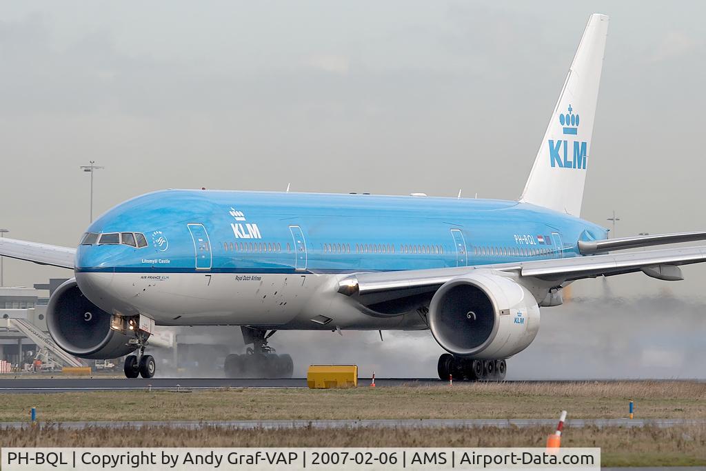 PH-BQL, 2006 Boeing 777-206/ER C/N 34711, KLM 777-200