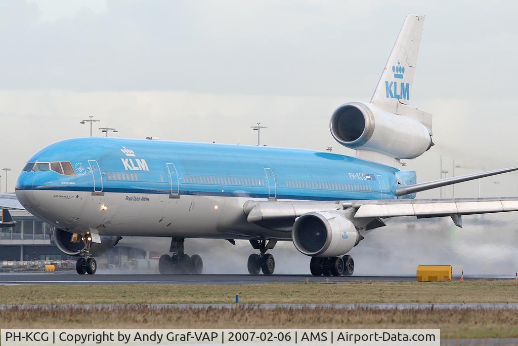 PH-KCG, 1995 McDonnell Douglas MD-11 C/N 48561, KLM MD11