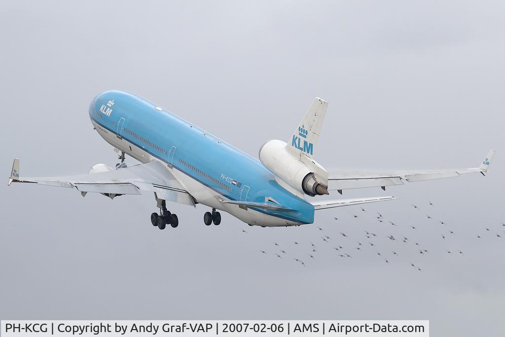 PH-KCG, 1995 McDonnell Douglas MD-11 C/N 48561, KLM MD11