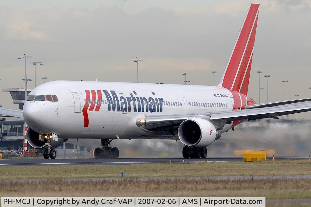 PH-MCJ, 1993 Boeing 767-33A C/N 25535, Martinair 767-300