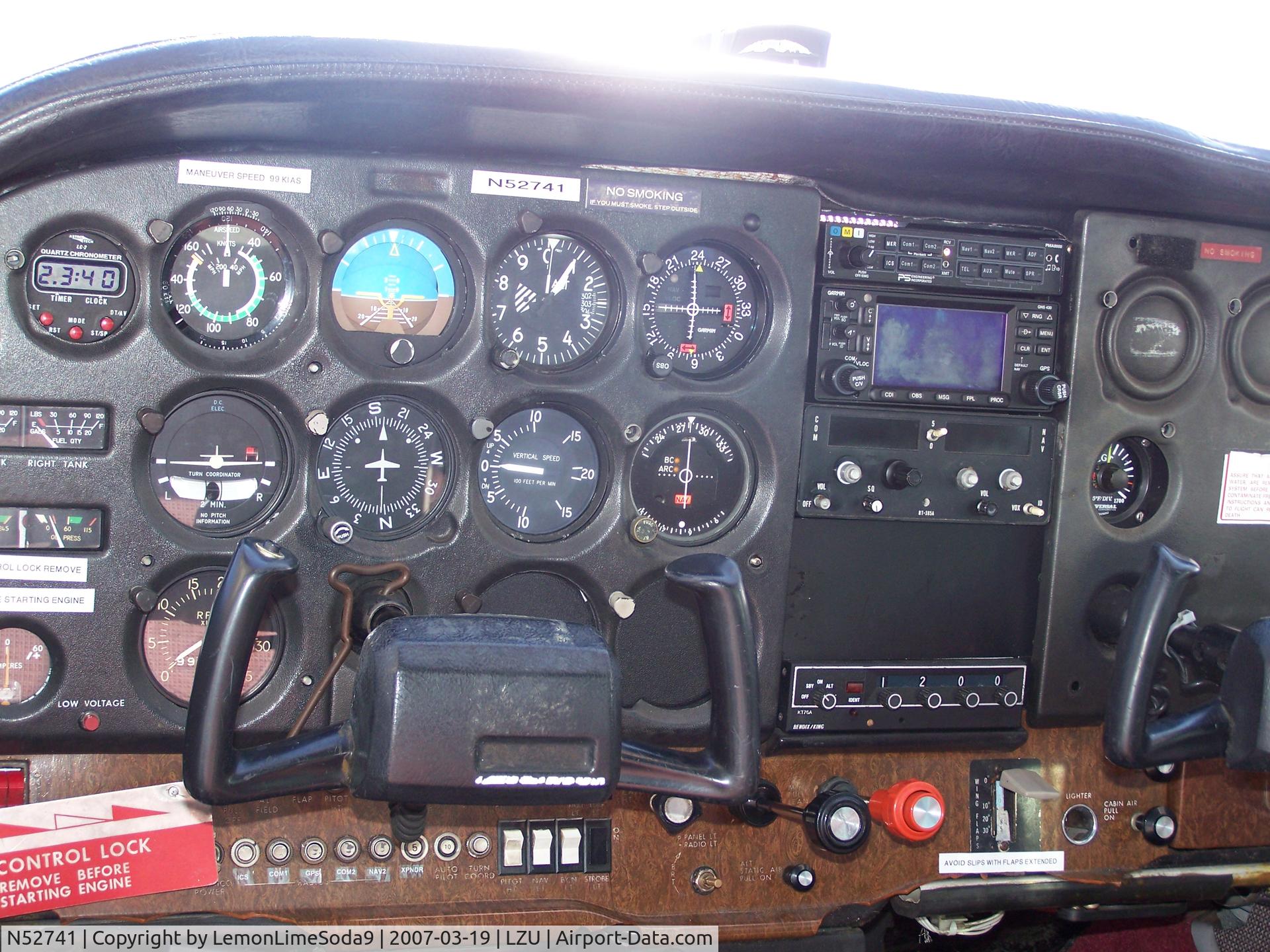 N52741, 1981 Cessna 172P C/N 17274596, This was taken at LZU