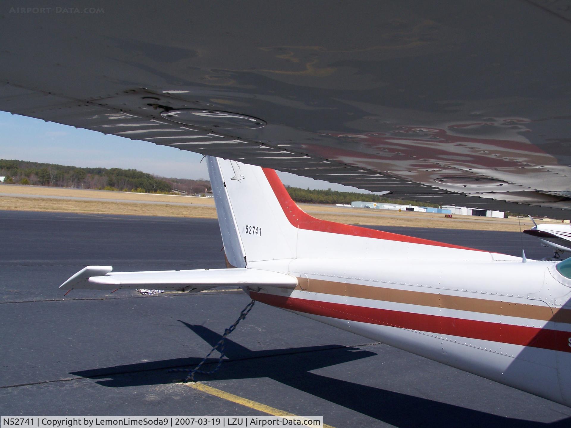 N52741, 1981 Cessna 172P C/N 17274596, This was taken at LZU