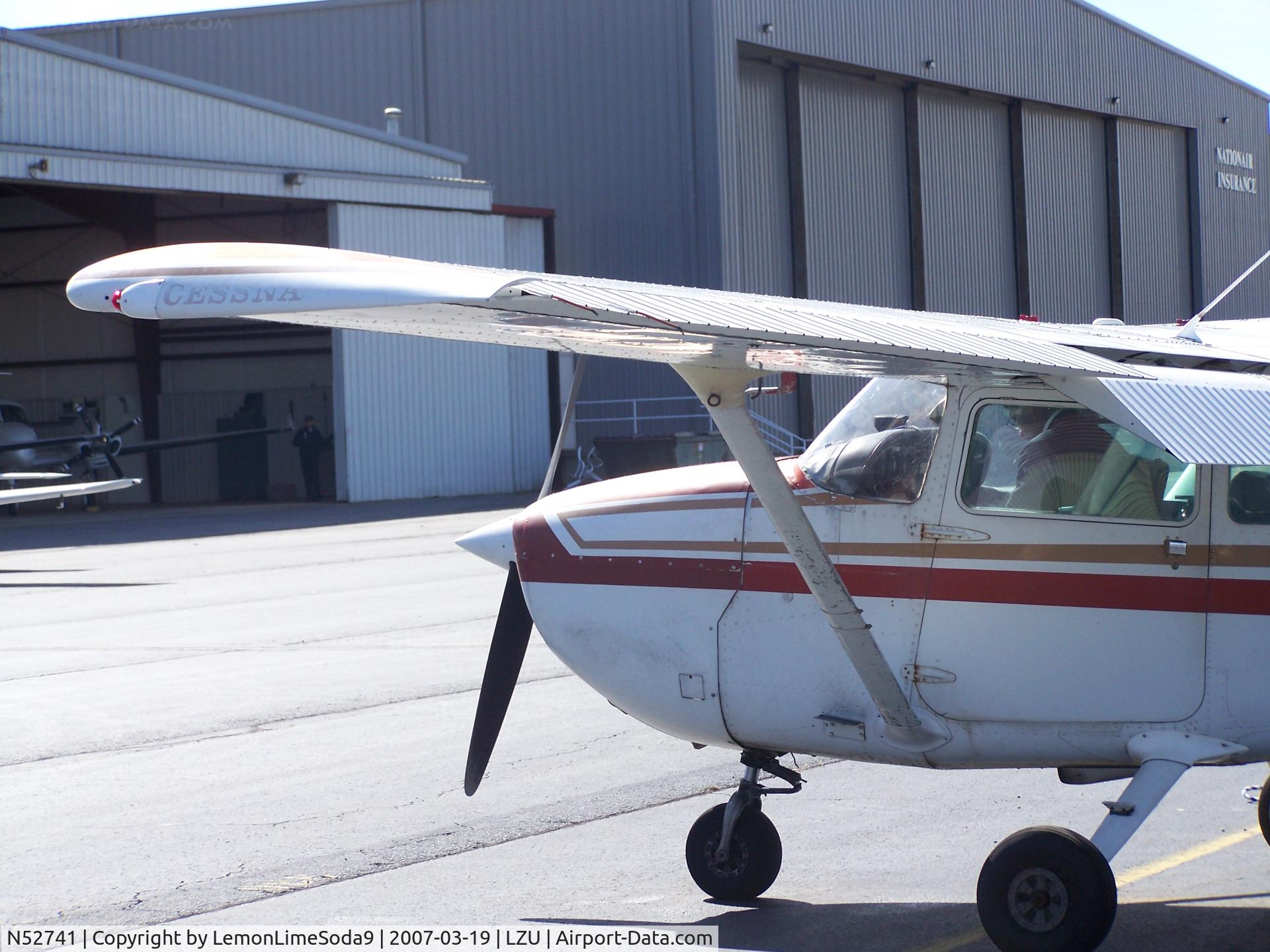 N52741, 1981 Cessna 172P C/N 17274596, This was taken at LZU