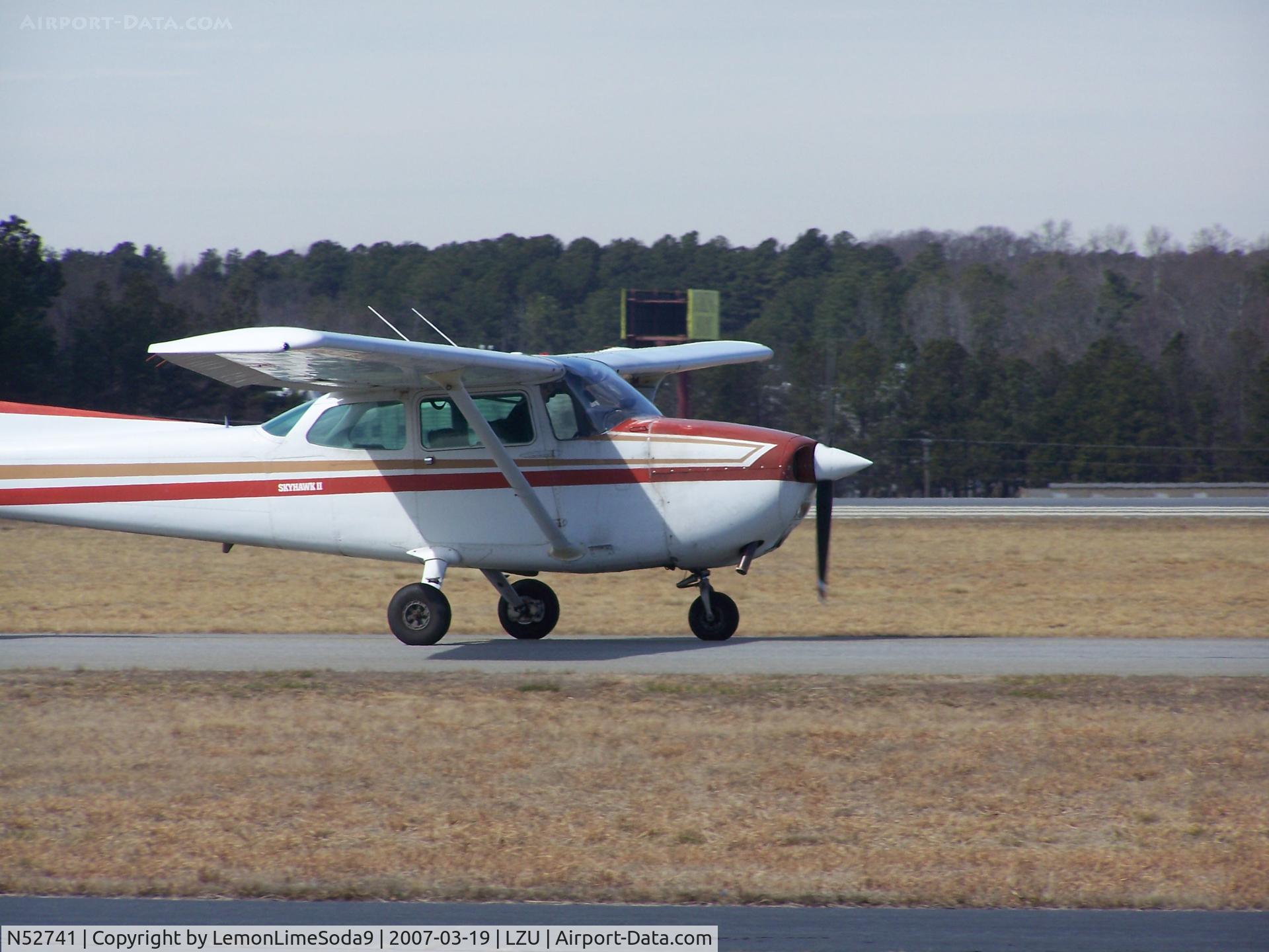 N52741, 1981 Cessna 172P C/N 17274596, This was taken at LZU