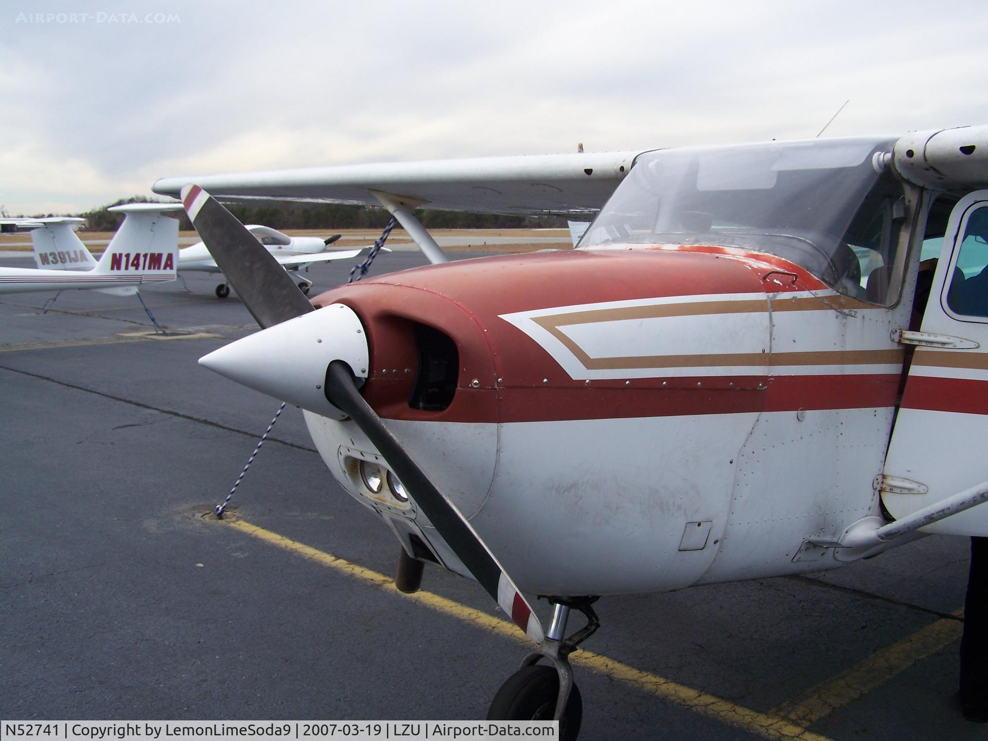 N52741, 1981 Cessna 172P C/N 17274596, This was taken at LZU