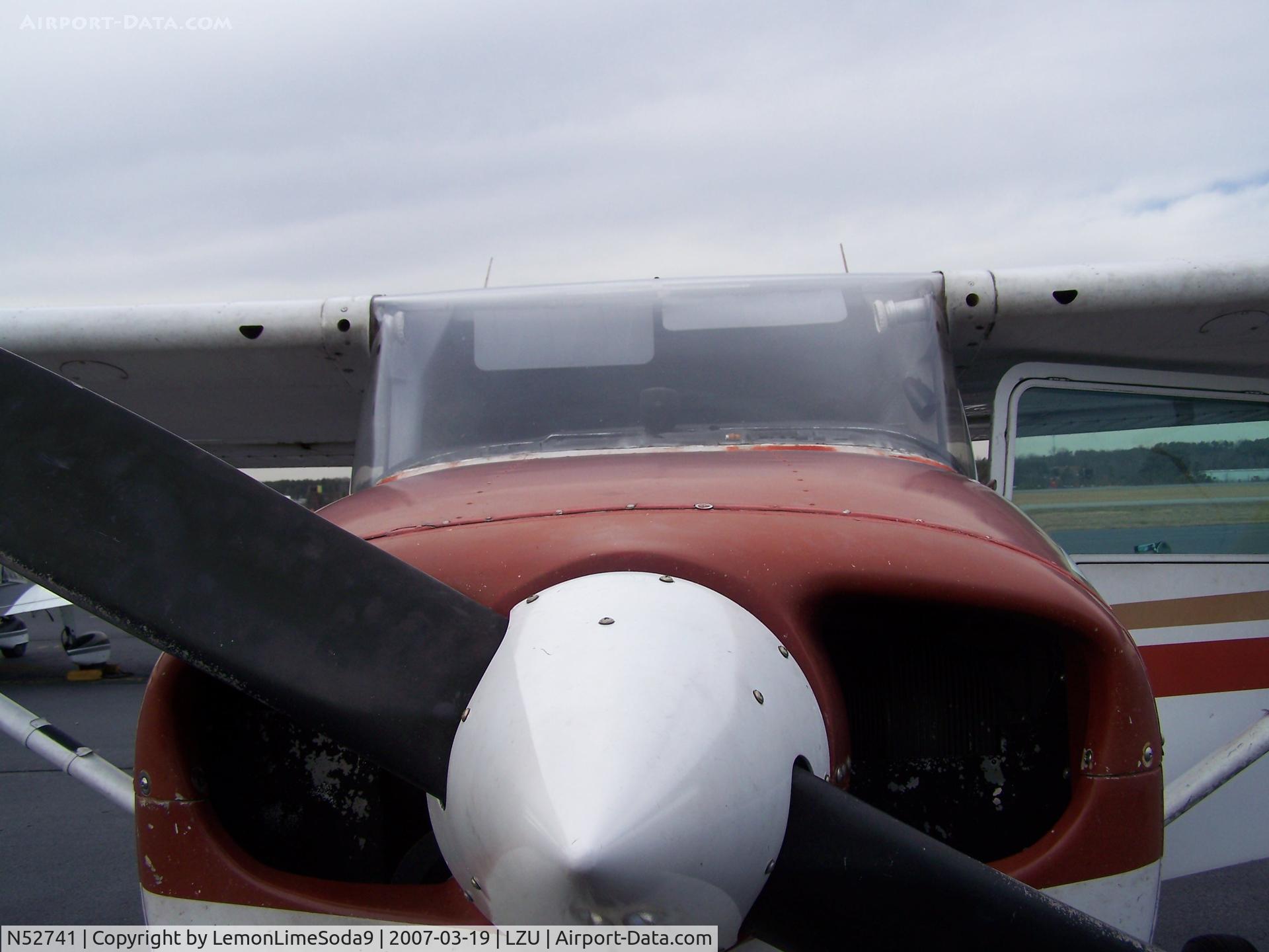 N52741, 1981 Cessna 172P C/N 17274596, This was taken at LZU