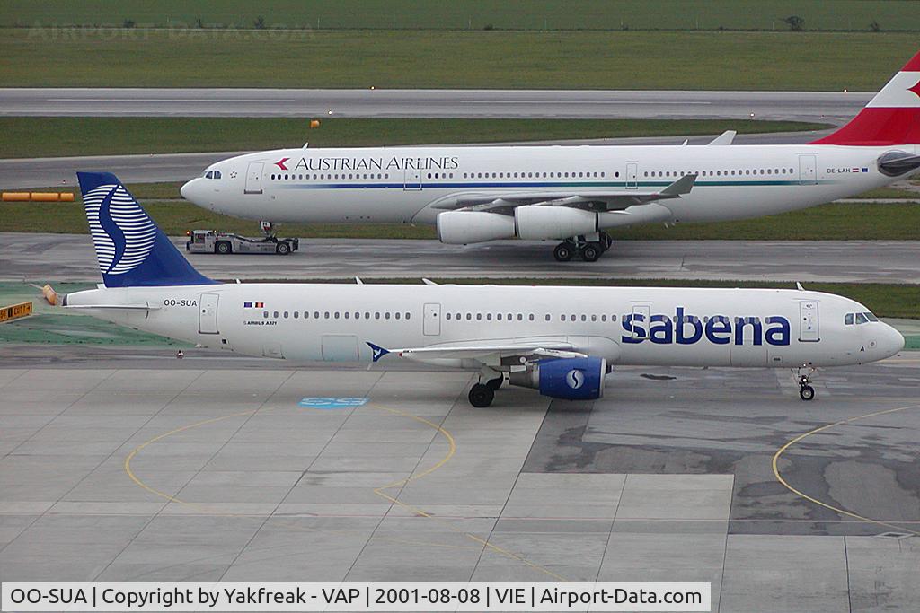 OO-SUA, 1999 Airbus A321-211 C/N 970, Sabena Airbus 321
