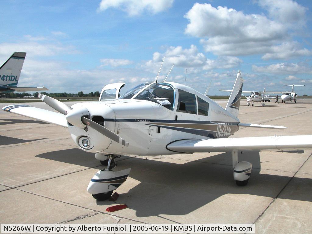 N5266W, 1962 Piper PA-28-160 Cherokee C/N 28-312, Piper Cherokee PA28-160 in Saginaw, Michigan