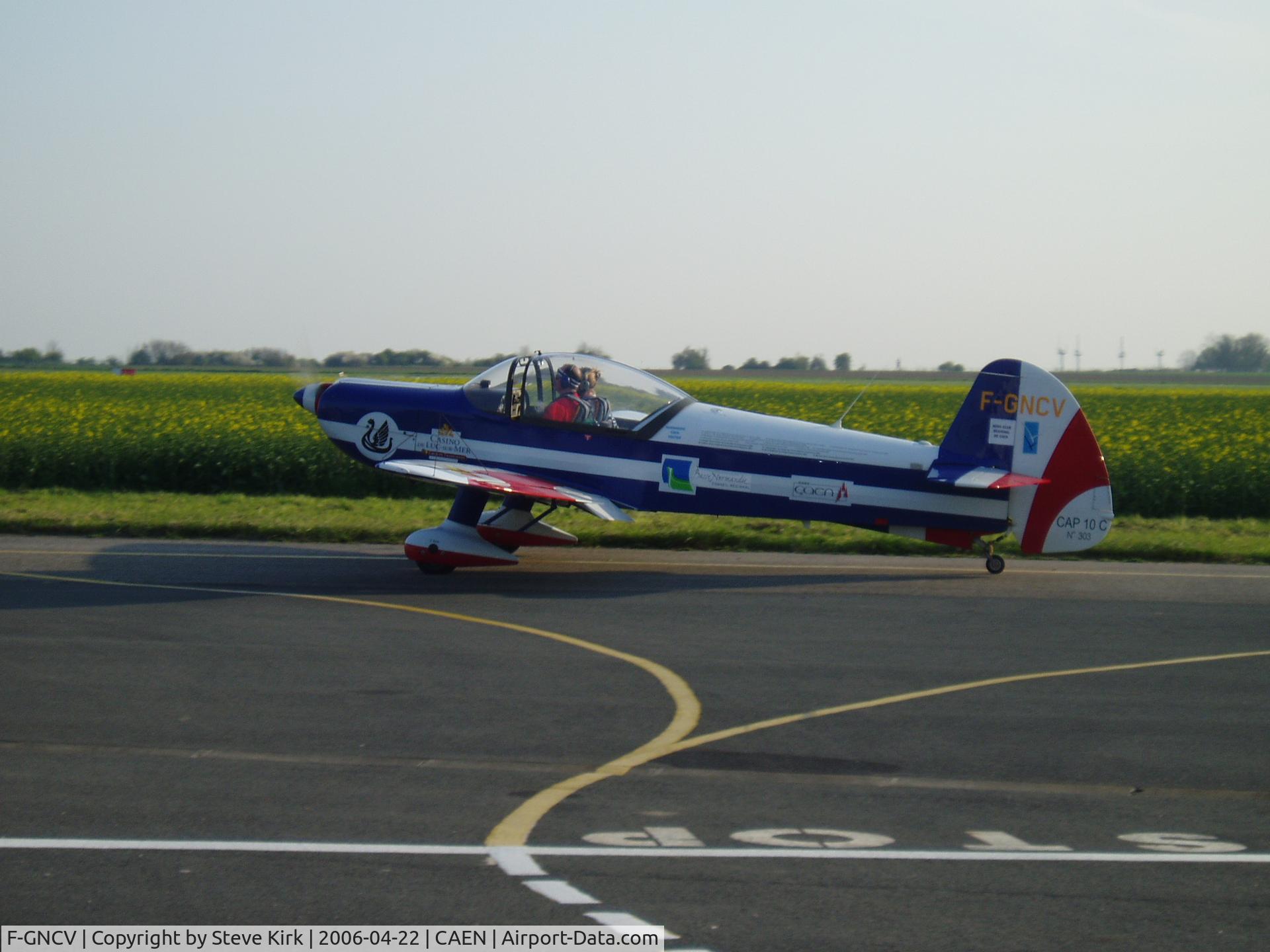 F-GNCV, Mudry CAP-10B C/N 303, CAP 10B - Aero Club de Caen