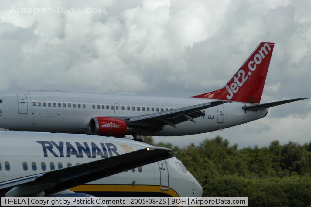 TF-ELA, 1991 Boeing 737-33AF C/N 25401, Room On Top Jet2 737