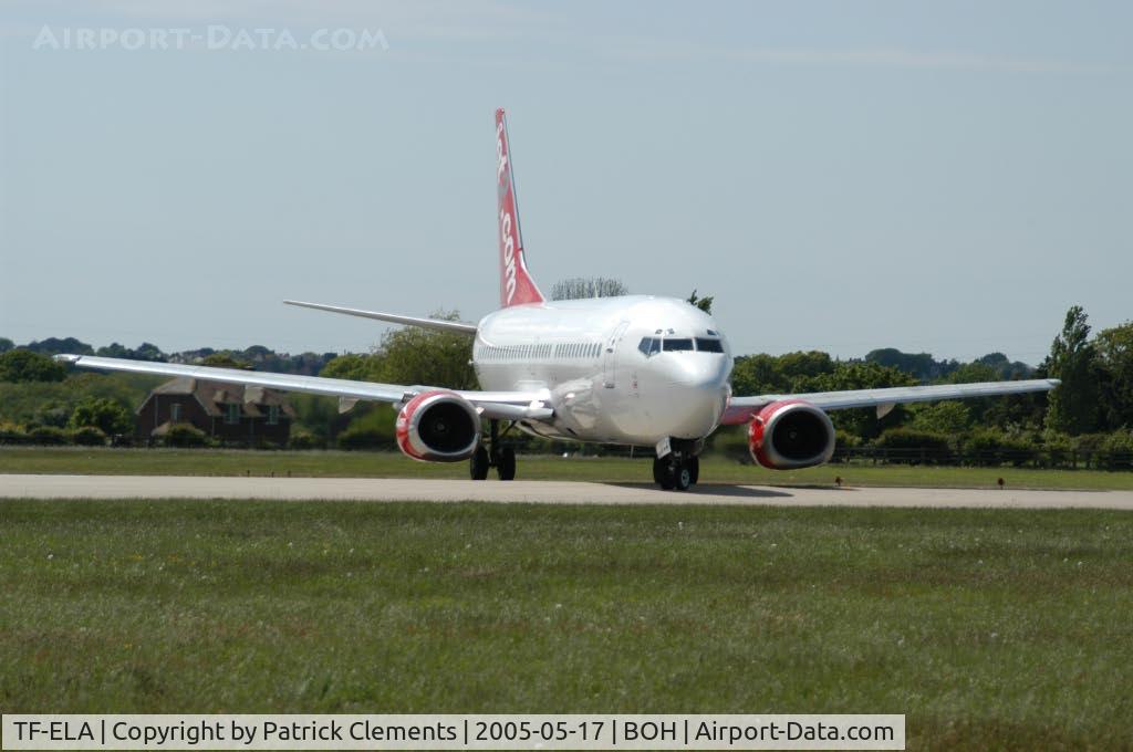 TF-ELA, 1991 Boeing 737-33AF C/N 25401, 737 ON LEASE TO JET 2